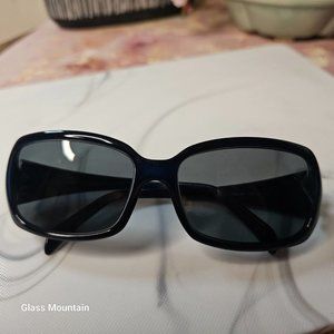 SOLD - Fendi Blue Gradient FS5146 Cold Insert Sunglass Rectangular Frames